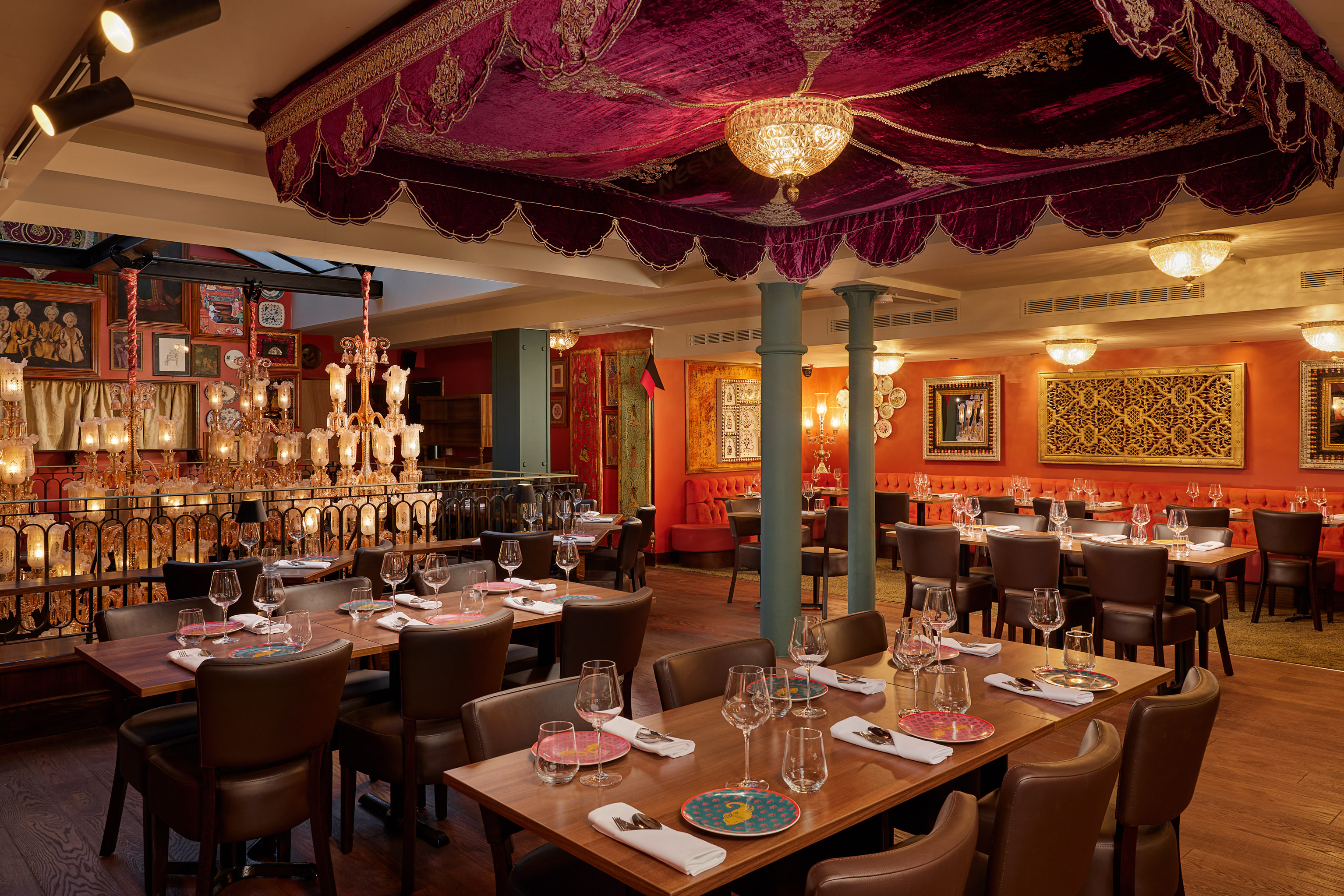 Pre-Theatre Dining at Colonel Saab Trafalgar Square